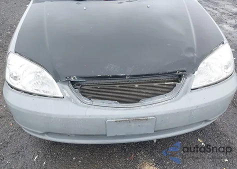 2002 Honda Civic Ex из США, поврежденный, VIN 2HGES25742H609061